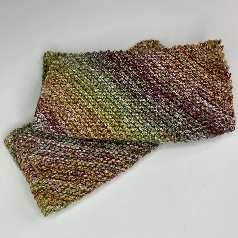 Handmade Nepalese Spices Knit Dishcloth Set Unisex OS 2PK 100% Cotton Farmhouse